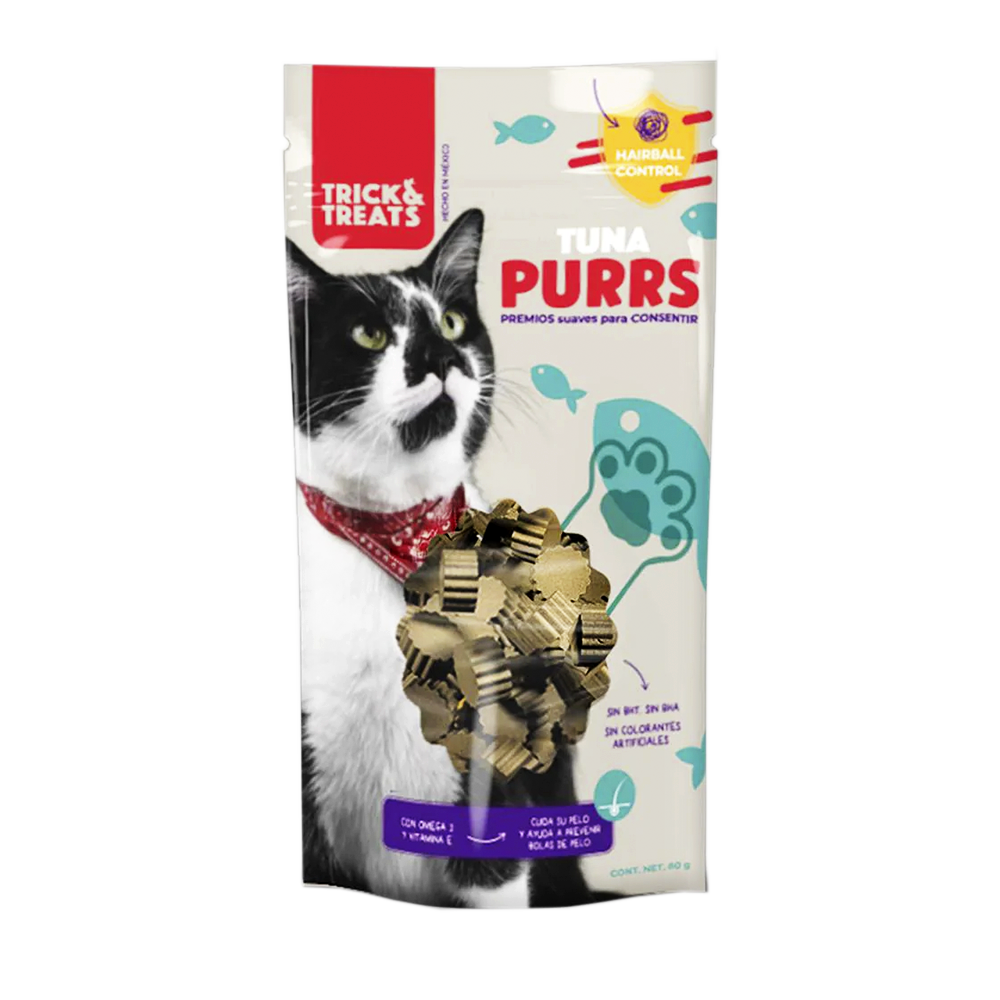 Premios Purrs Atún Para P/Gato 80 g