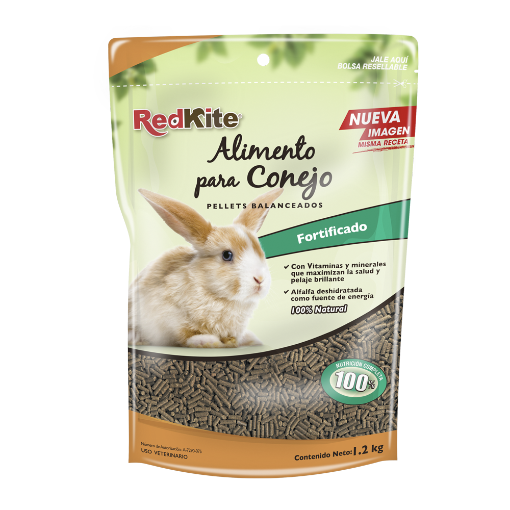 Alimento Redkite Para Conejo 1.2kg