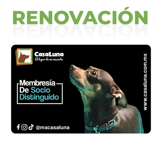 Renovación de Membresía Casa Luna