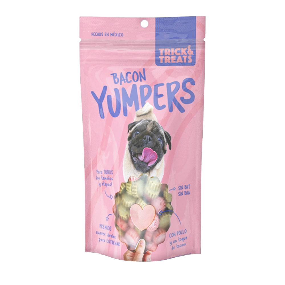 Premios Yumpers Sabor Tocino Para Perro 100 g