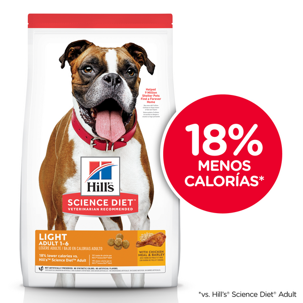 Alimento Hill's Science Diet Adult Light Dog Food