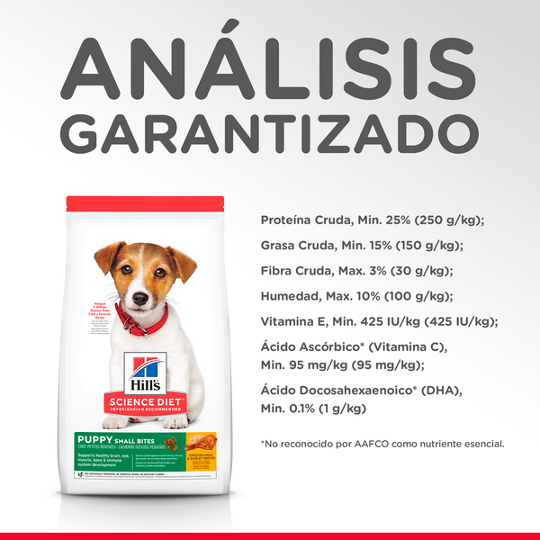 Alimento Hill's Science Diet Original Cachorro Para Perro Raza Pequeña