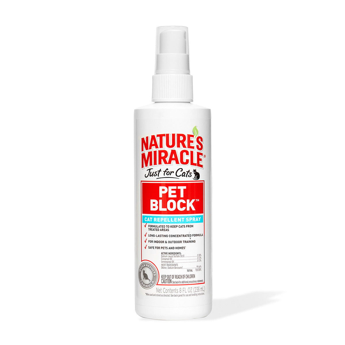 Spray Repelente Nature's Miracle Para Gato 236ml