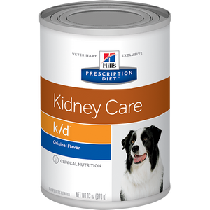 Alimento Hill's Prescription Diet k/d Cuidado del Riñón Pollo Para Perro Lata 370g