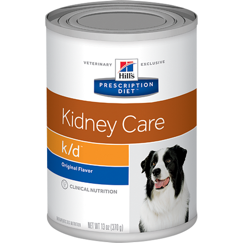 Alimento Hill's Prescription Diet k/d Cuidado del Riñón Pollo Para Perro Lata 370g