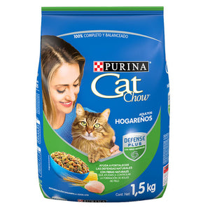 Alimento Cat Chow Hogareños Para Gato 1.5kg