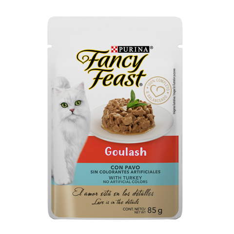 Alimento Fancy Feast Goulash Pavo 85g