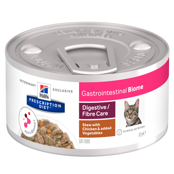 Alimento Hill's Prescription Diet Gastrointestinal Biome Para Gato Lata 82g