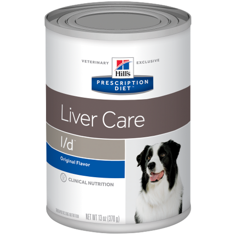 Alimento Hill's Prescription Diet l/d Cuidado del Hígado Para Perro Lata 370g