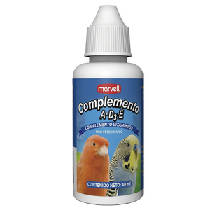 Complemento Marvell A, D3 y E Para Aves Gotas 40ml