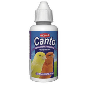 Complemento Marvell Canto Para Aves Gotas 40ml
