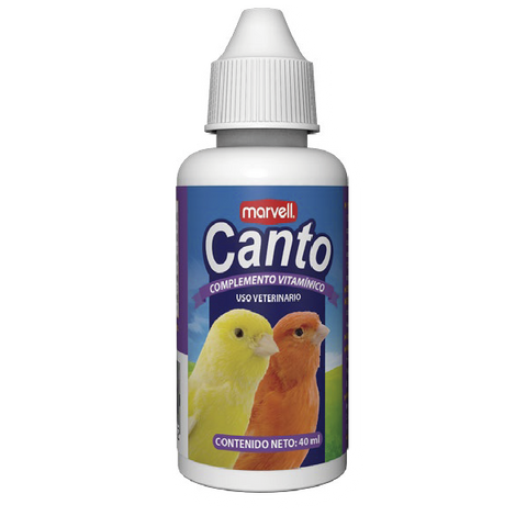 Complemento Marvell Canto Para Aves Gotas 40ml