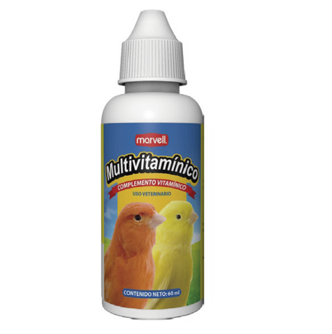 Complemento Marvell Multivitaminico Para Aves 60ml