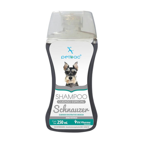Shampoo Petbac Cuidado Especial Schnauzer 250ml