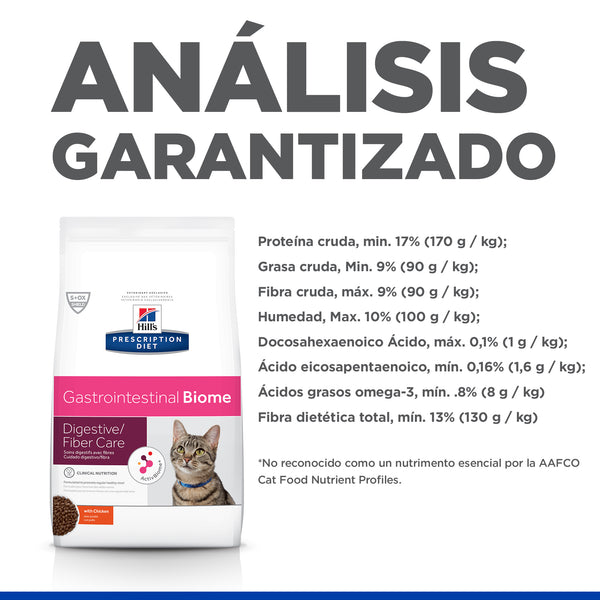 Alimento Hill's Prescription Diet Gastrointestinal Biome Para Gato 1.81kg