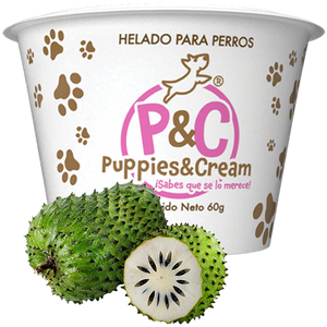 Helado Puppies&Cream Guanábana 60g