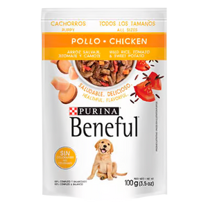 Alimento Beneful Cachorro Pollo y Arroz 100g