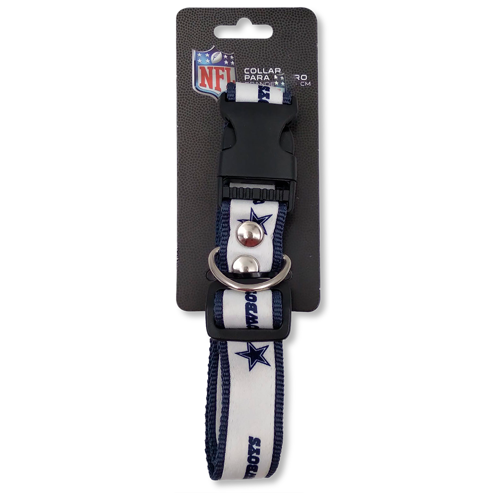 Collar NFL Cowboys Mediano Para Perro De 25-40cm