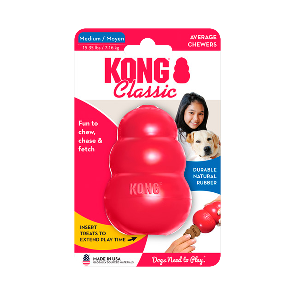 Juguete Kong Clásico Mediano Para Perro
