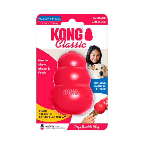 Juguete Kong Clásico Mediano Para Perro