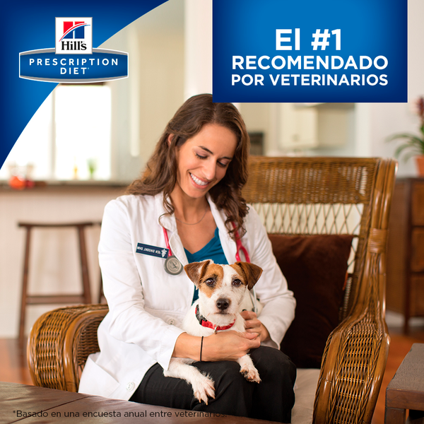 Alimento Hill's Prescription Diet k/d Cuidado del Riñón Pollo Para Perro Lata 370g