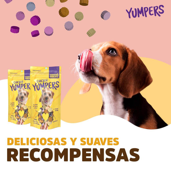 Premios Yumpers Sabor Pollo Para Perro 100g