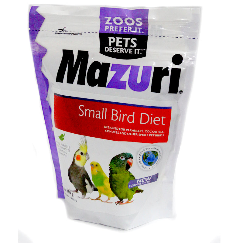 Alimento Mazuri Maintenance Diet Para Aves Pequeñas 350g