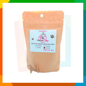 Pastel Instantáneo Puppies&Cake Sabor Cacahuate 45g