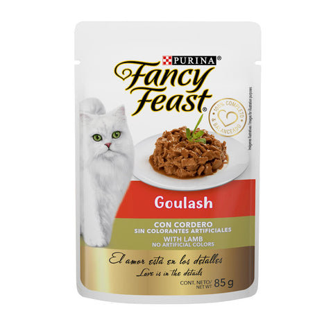 Alimento Fancy Feast Goulash Cordero 85g