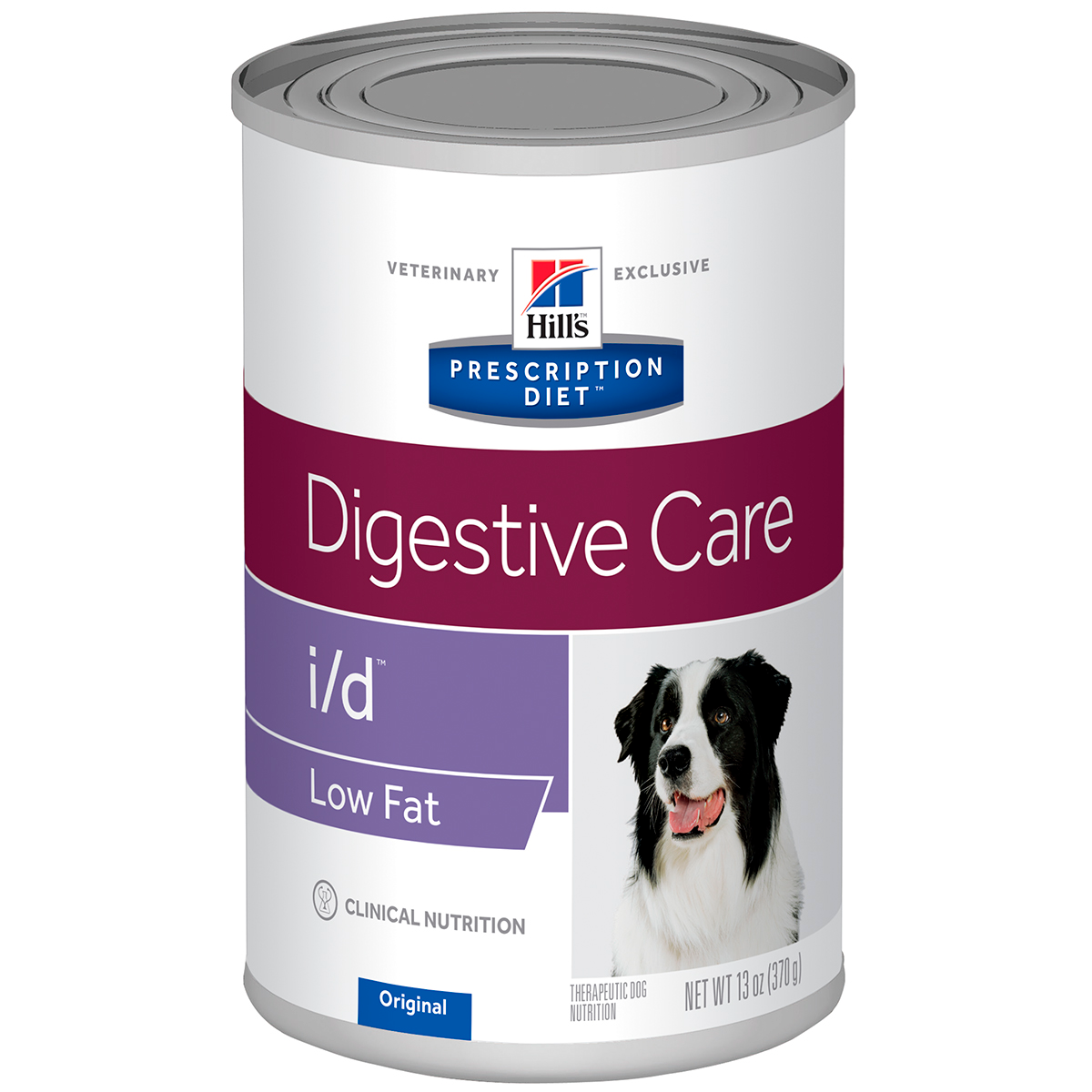 Alimento Hill's Prescription Diet i/d Cuidado Digestivo Low Fat Para Perro Lata 370g