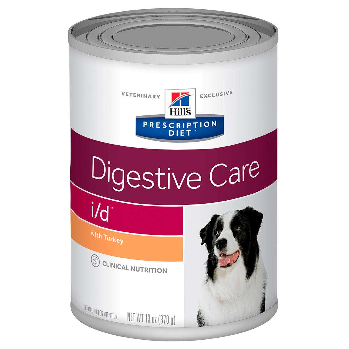 Alimento Hill's Prescription Diet i/d Cuidado Digestivo Pavo Para Perro Lata 370g