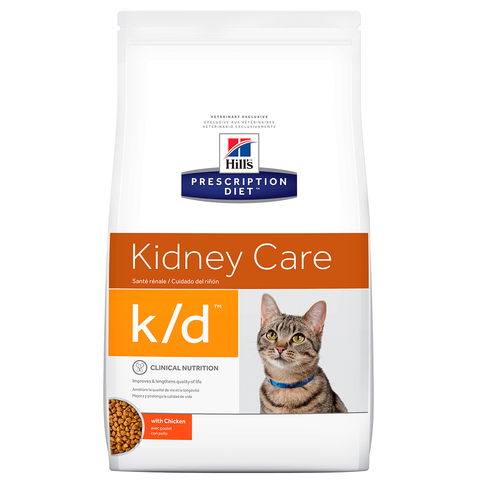 Alimento Hill's Prescription Diet k/d Cuidado del Riñon Para Gato