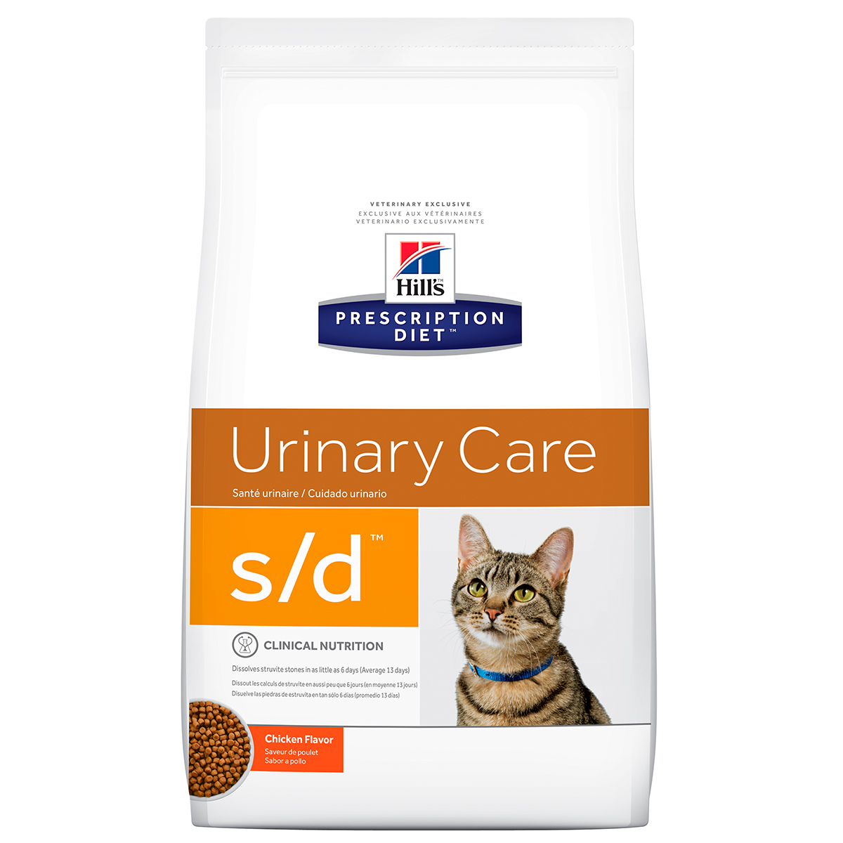 Alimento Hill's Prescription Diet s/d Cuidado Urinario Para Gato 1.8kg