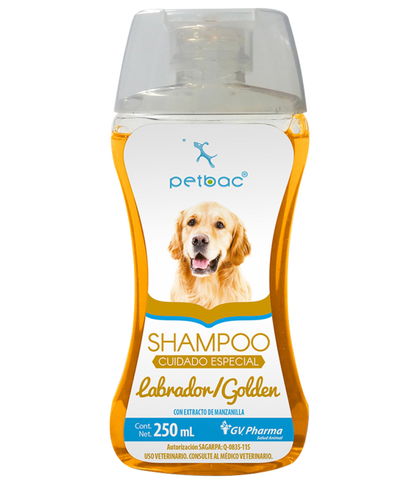 Shampoo Petbac Cuidado Especial Labrador 250ml