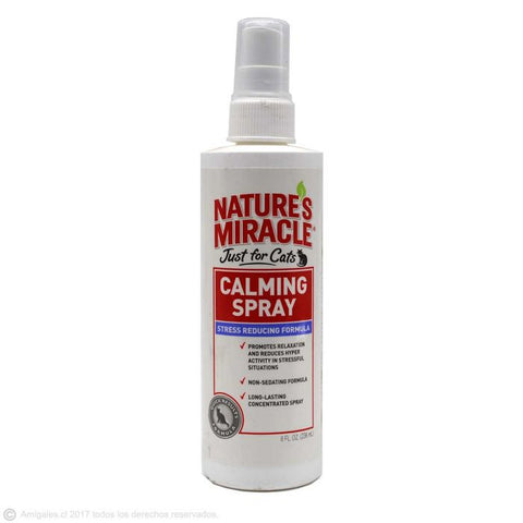 Spray Relajante Nature's Miracle Para Gato 236ml